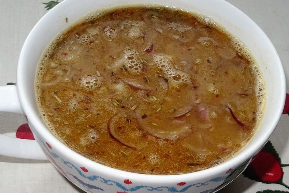 Weiße Bohnensuppe à la Didi