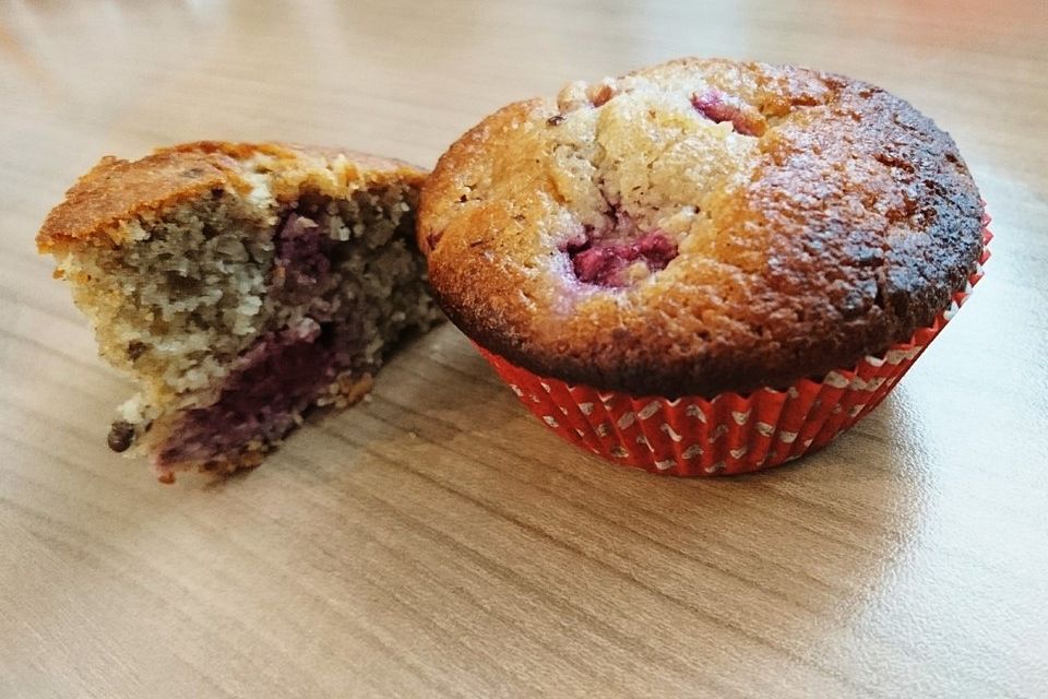 Sportliche Beeren-Muffins