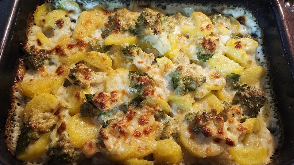 Romanesco-Kartoffel-Gratin von TheOtherSideOfMe