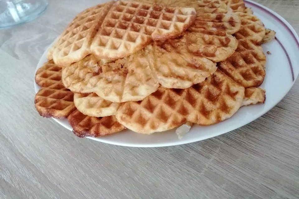 Bananen - Dinkelwaffeln