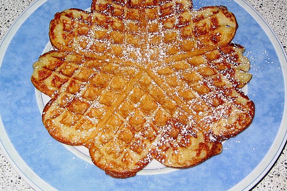 Bananen - Dinkelwaffeln