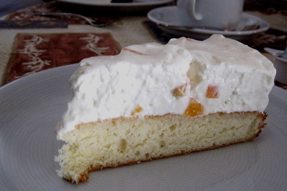 Pfirsich-Frischkäse-Torte