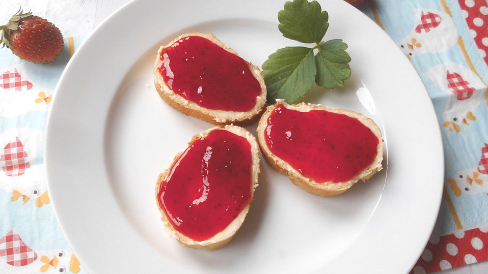 Erdbeer - Marzipan - Marmelade von renkleov Erdbeer - Marzipan - Marmelade von renkleov