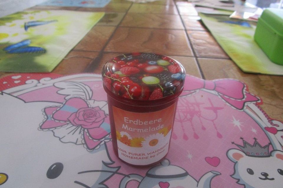 Erdbeer - Marzipan - Marmelade