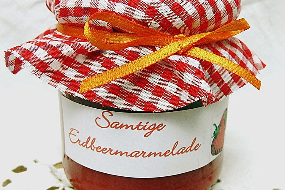 Erdbeer - Marzipan - Marmelade