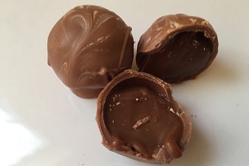 Schokoladen - Pralinen  mit  Amarula Cream