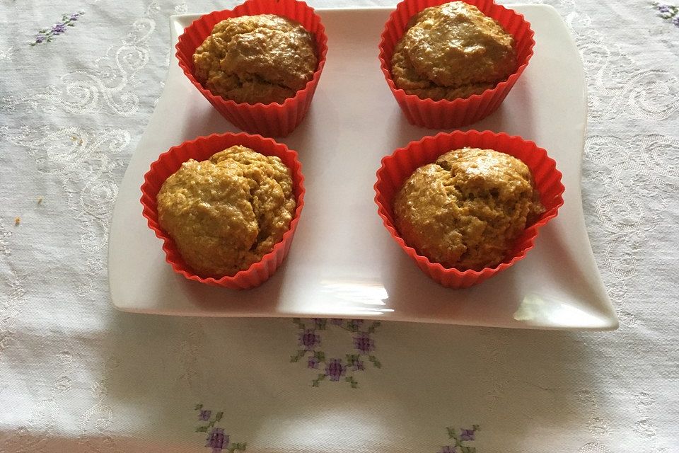 Gabis leckere Möhrenmuffins