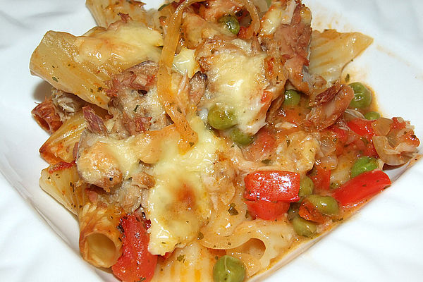 Thunfischauflauf mit Paprika | Chefkoch Thunfischauflauf mit Paprika | Chefkoch