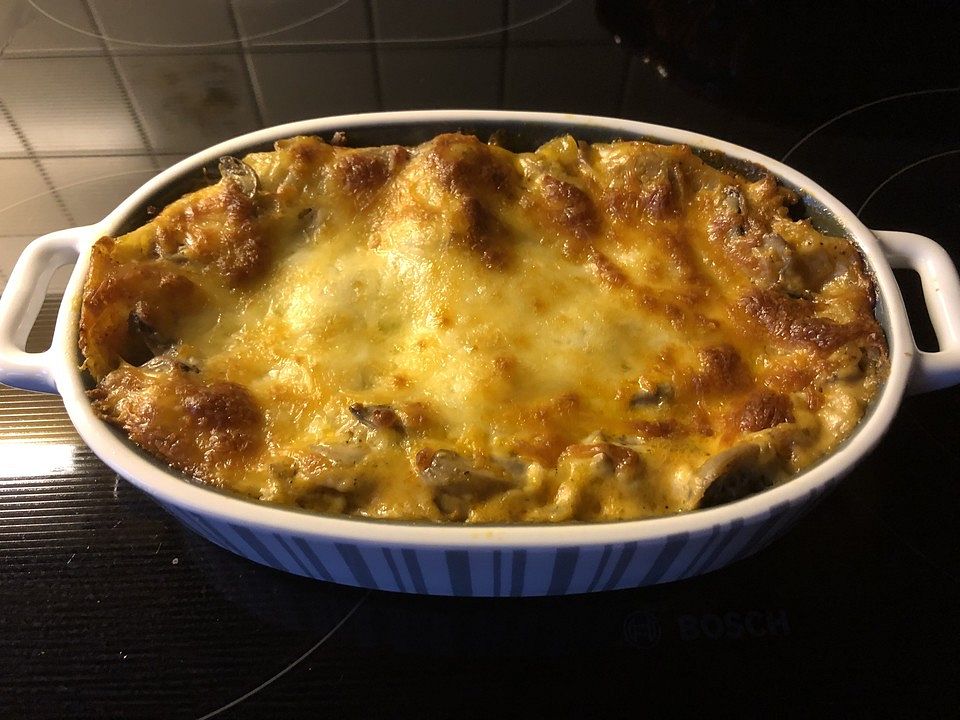 Lasagne mit Hackfleisch und Pilzen| Chefkoch
