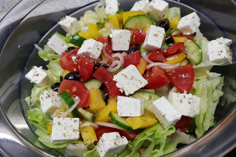 Griechischer  Bauernsalat