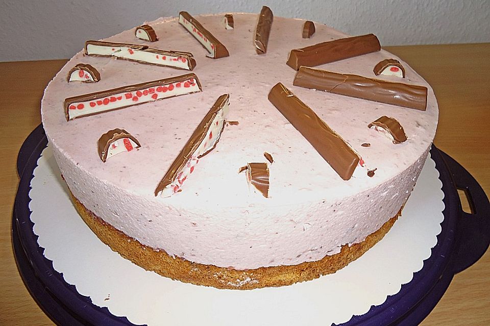 Erdbeer - Quark - Torte mit Joghurette