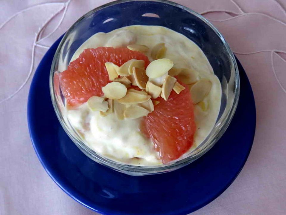 Grapefruit-Bananen-Quark mit Kurkuma von Juulee| Chefkoch