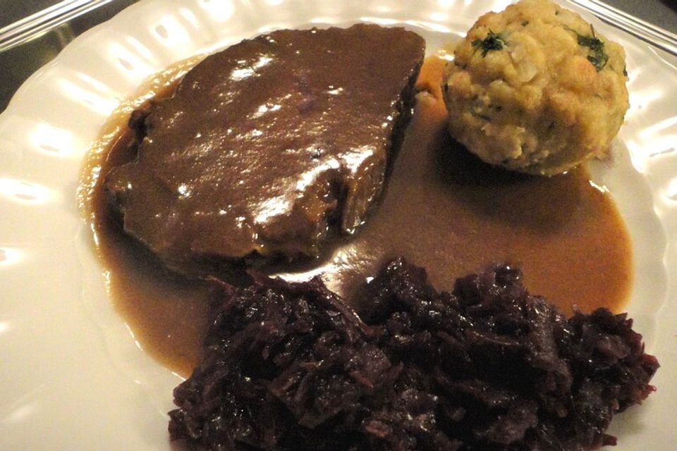 Der perfekte Sauerbraten ohne Einlegen