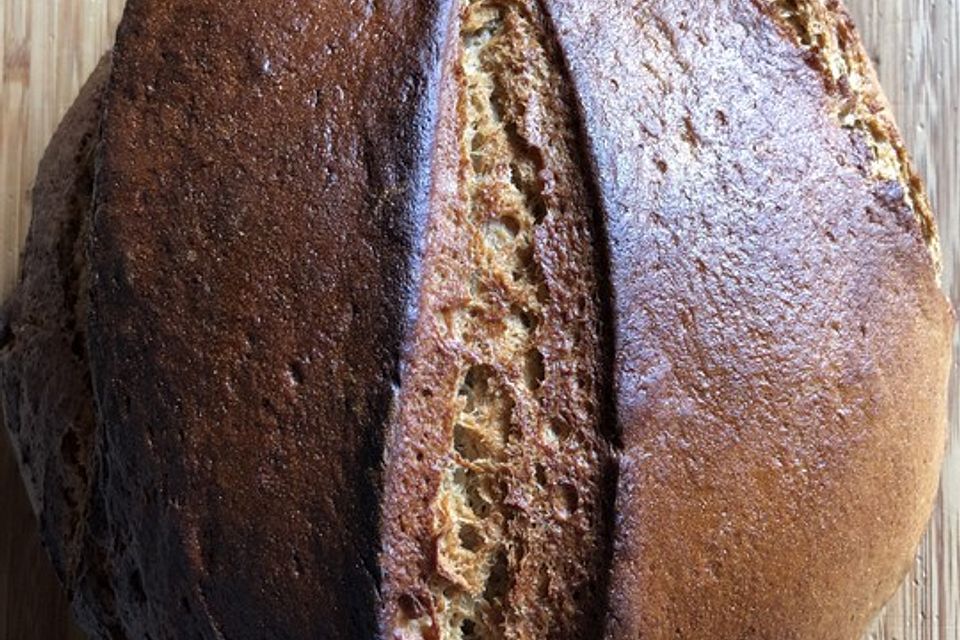 Mias Roggenmischbrot mit Sauerteig