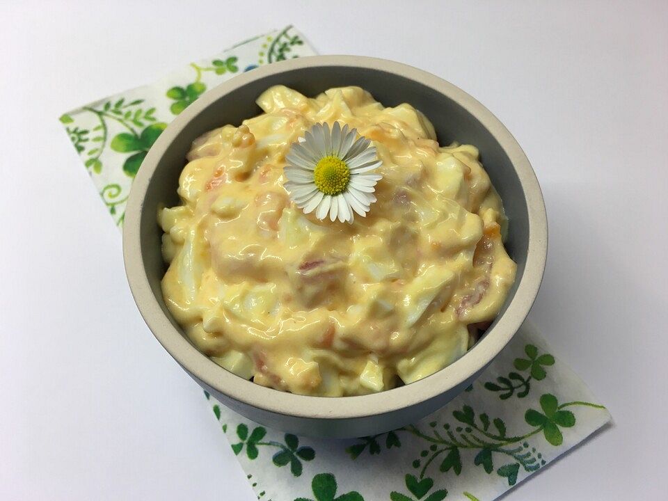 Eiersalat mit Bacon von JackyTino Chefkoch