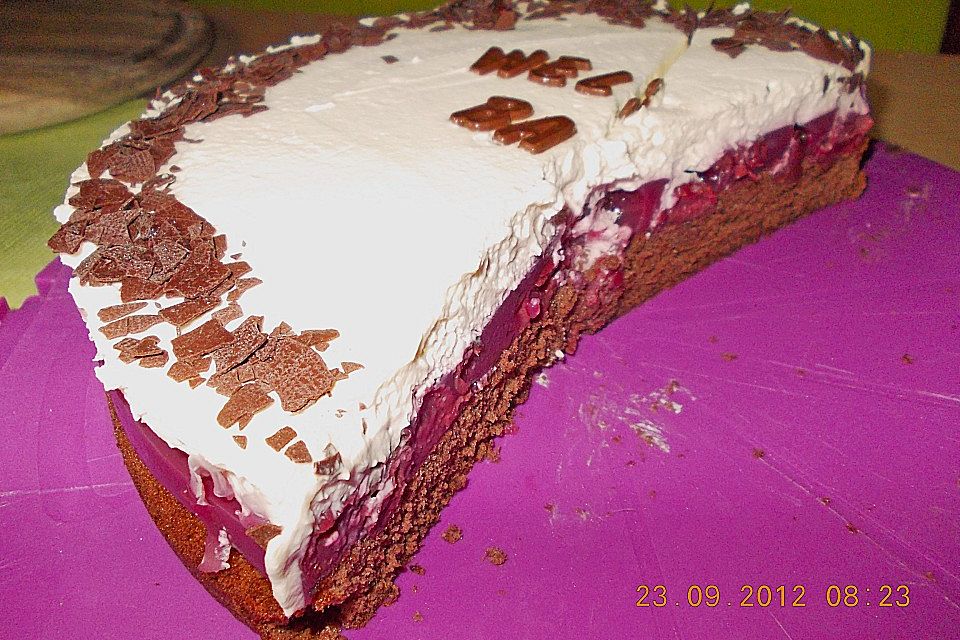 Schnelle Kirschtorte