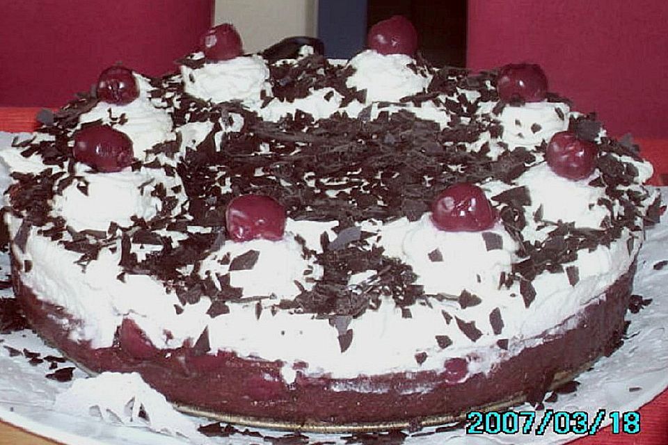 Schnelle Kirschtorte