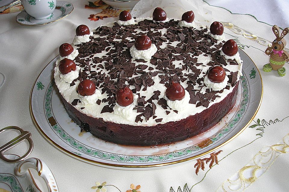 Schnelle Kirschtorte