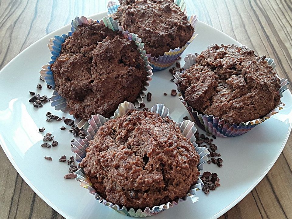 Schoko-Muffins mit Kakaonibs| Chefkoch