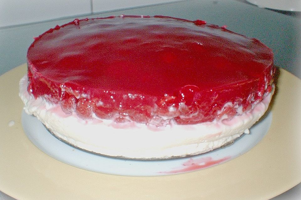 Himbeer - Vanillecreme - Torte