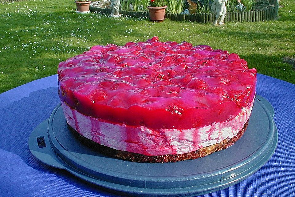 Himbeer - Vanillecreme - Torte