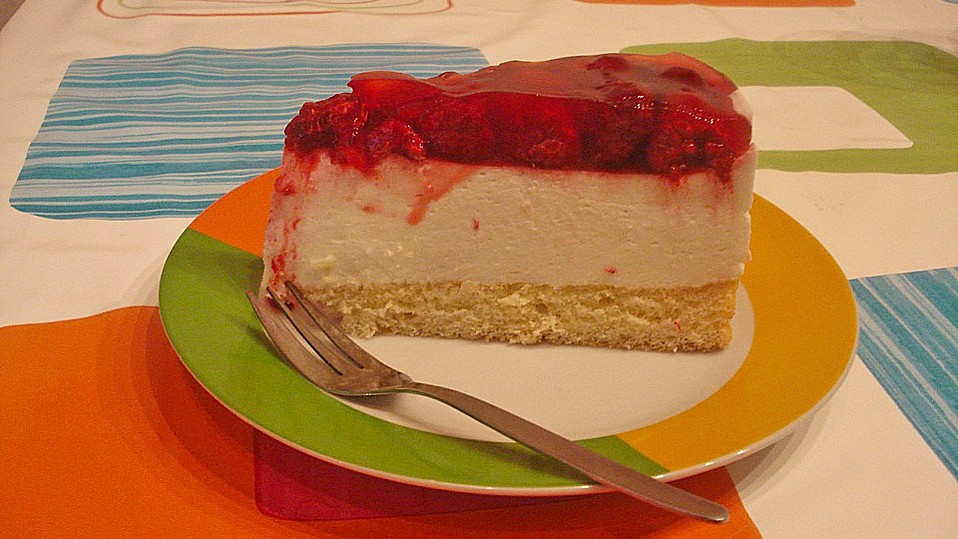 Himbeer - Vanillecreme - Torte