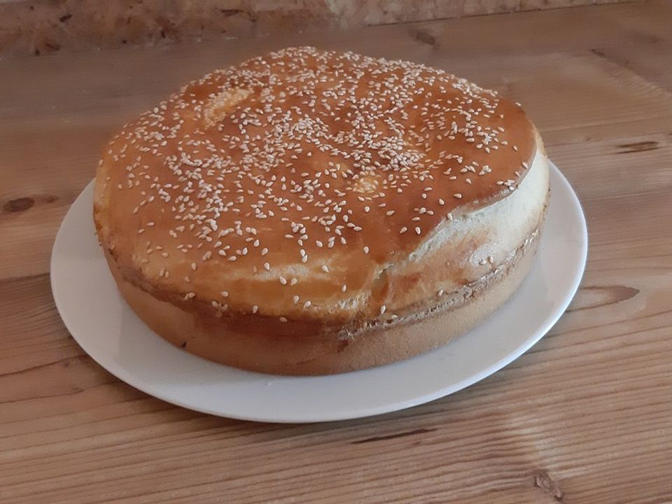 Herzhafter Käsekuchen mit Hefeteig von Louty| Chefkoch