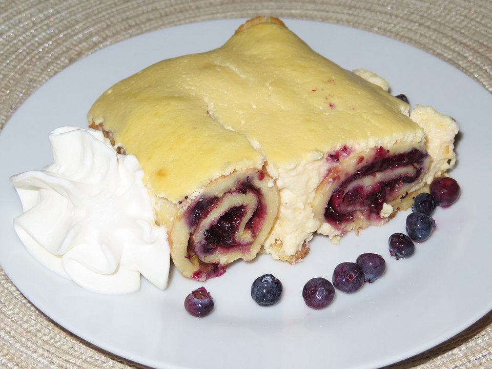 Heidelbeer-Pfannkuchen mit Quarkguss von Anaid55| Chefkoch