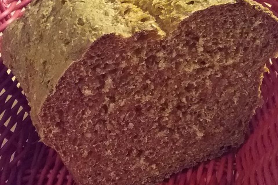 Dinkelbrot mit Vollkorn und Kleie