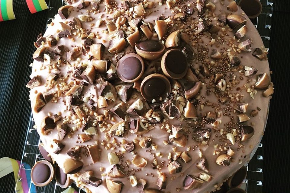 Toffifee-Torte mit Mascarpone-Creme