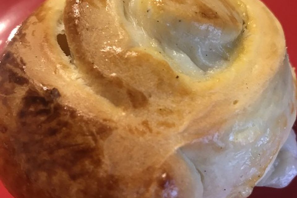 Puddingschnecken mit Vanille Puddingschnecken mit Vanille