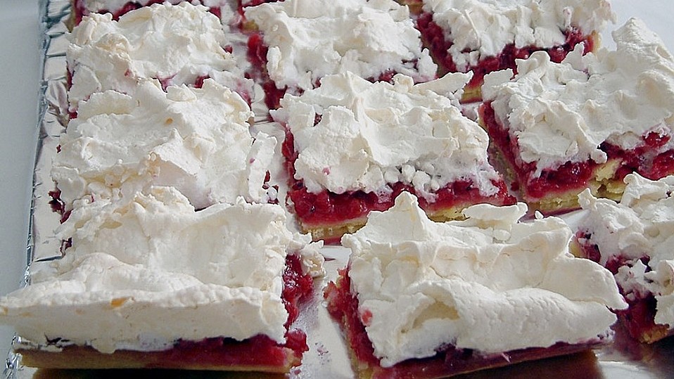 Ribiselkuchen mit Schneehaube von muschelkoch