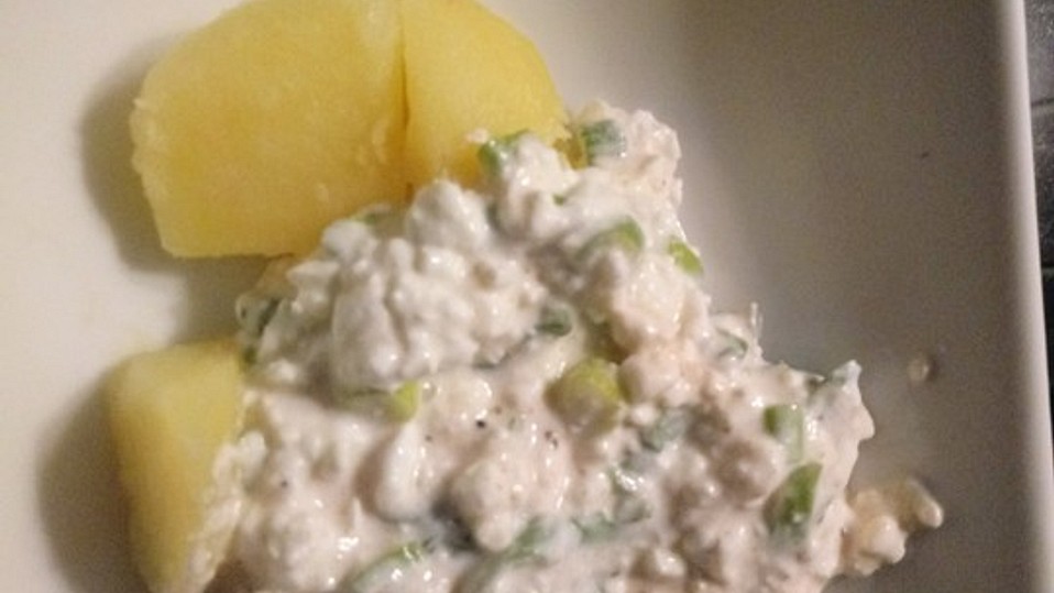 Körniger Frischkäse-Dip von Lelmine Körniger Frischkäse-Dip von Lelmine