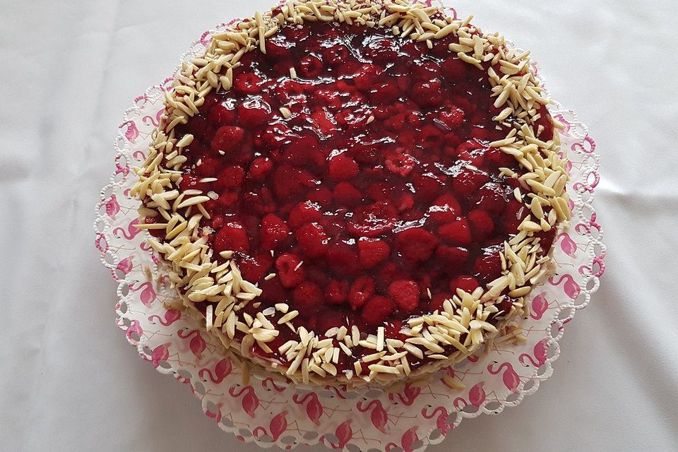 Himbeerkuchen, glutenfrei