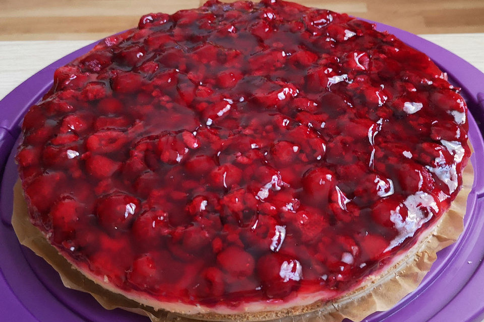 Himbeerkuchen, glutenfrei