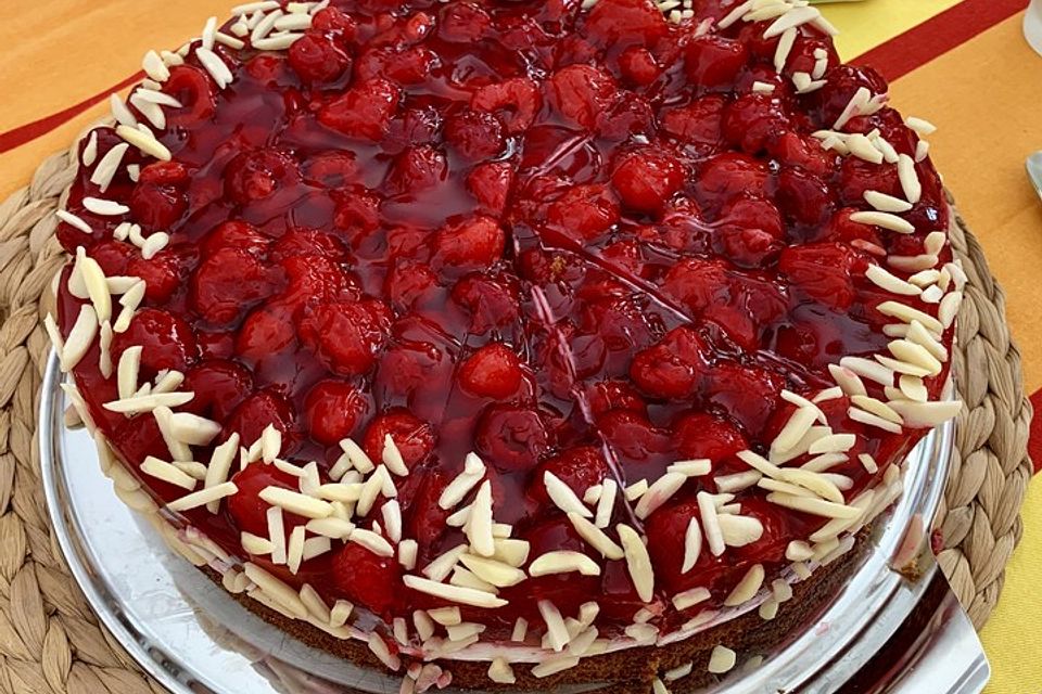 Himbeerkuchen, glutenfrei