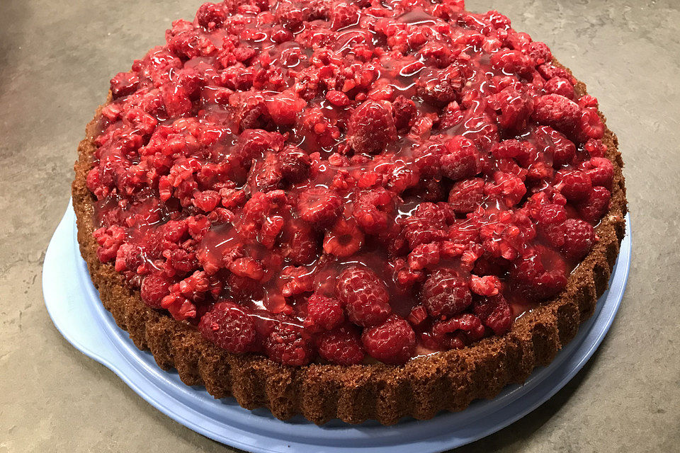 Himbeerkuchen, glutenfrei