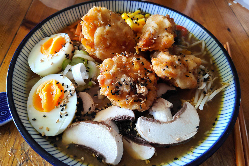 Smoked Teriyaki Miso Ramen