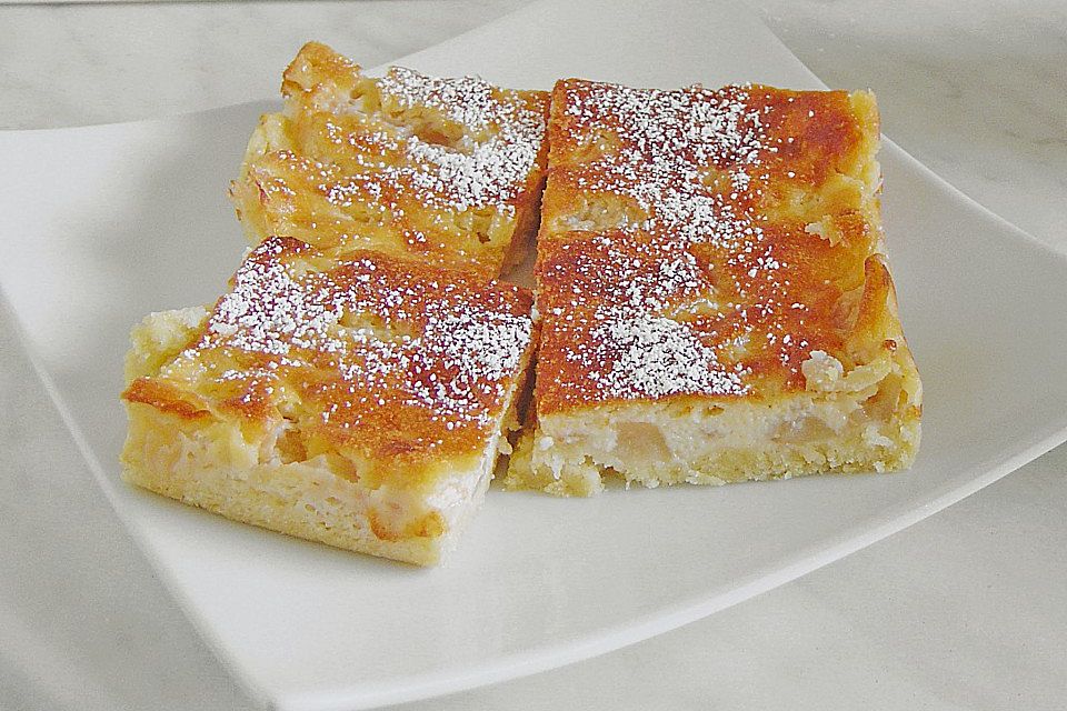 Apfel - Marzipan - Kuchen