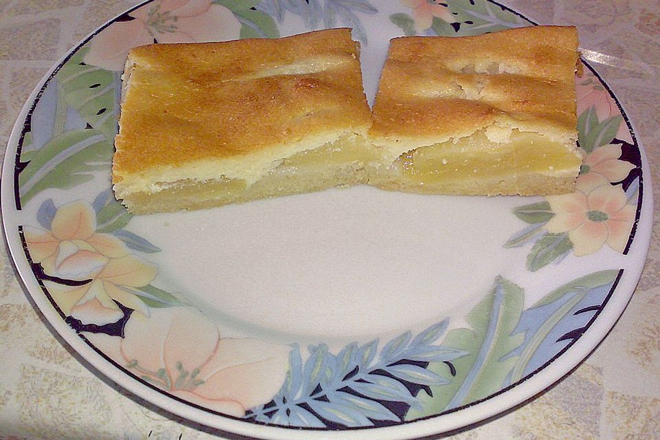 Apfel - Marzipan - Kuchen