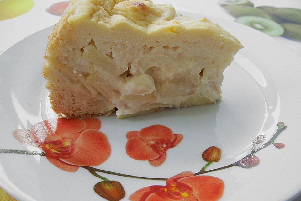 Apfel - Marzipan - Kuchen