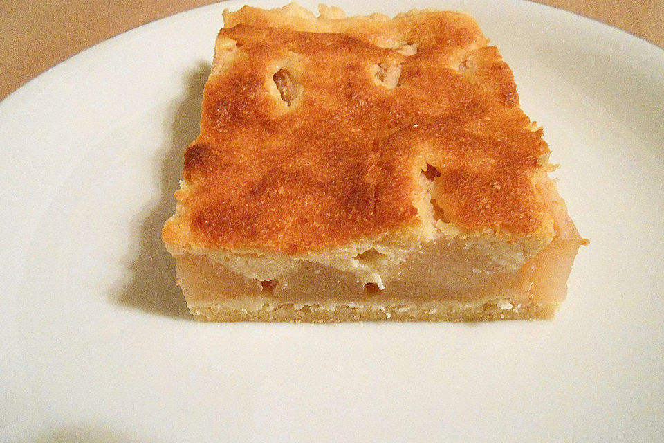 Apfel - Marzipan - Kuchen