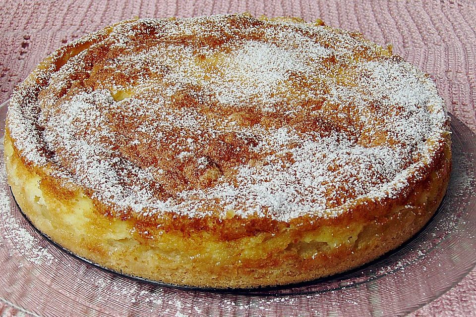 Apfel - Marzipan - Kuchen