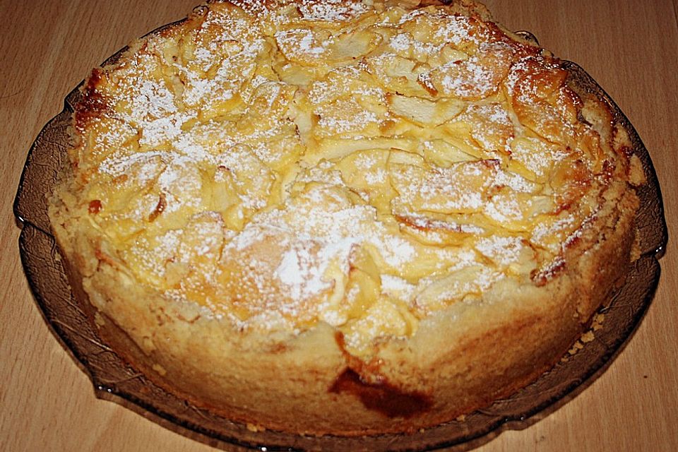 Apfel - Marzipan - Kuchen