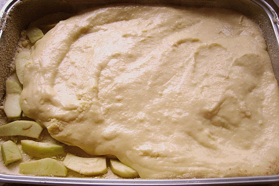 Apfel - Marzipan - Kuchen