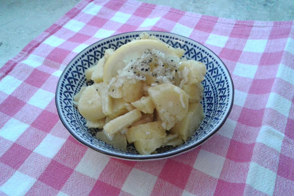 Einfacher Kartoffelsalat von Mama Maria