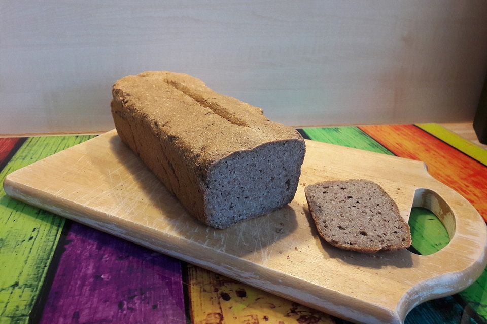 Buchweizenbrot mit Amaranth