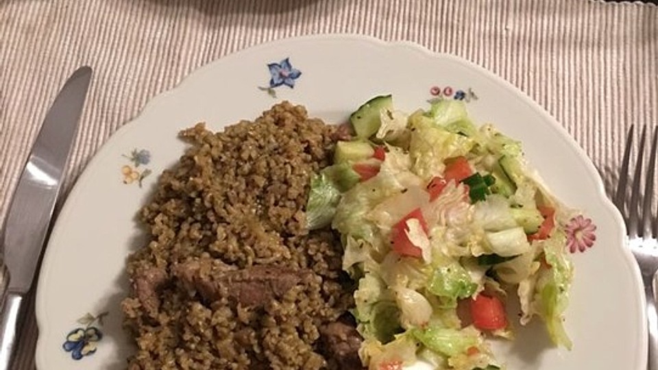 Freekeh Mit Lamm Von Xsnowwhitequeenx Chefkoch 