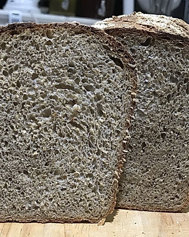 Kombucha-Sauerteig und Brot