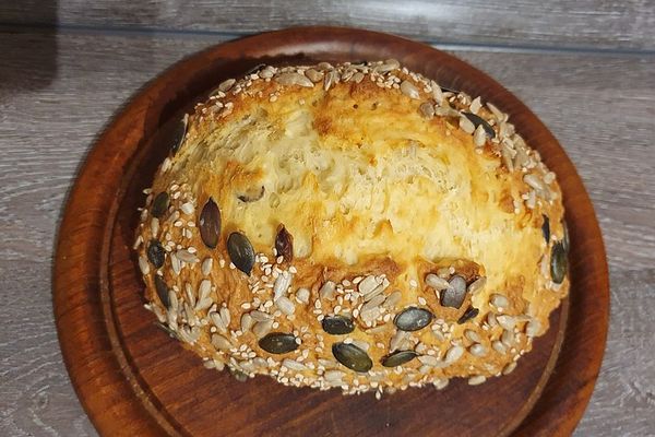 Einfaches Quarkbrot ohne Hefe von Mondkuh-liebt-kochen | Chefkoch